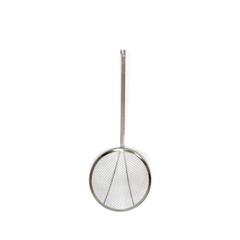 Bogazici Silver Stainless Steel Colander With Handle 12cm