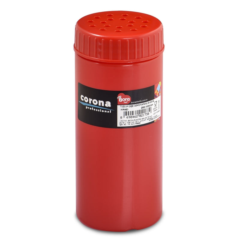 Bora Red Plastic Corona Spice Bottle 450cc