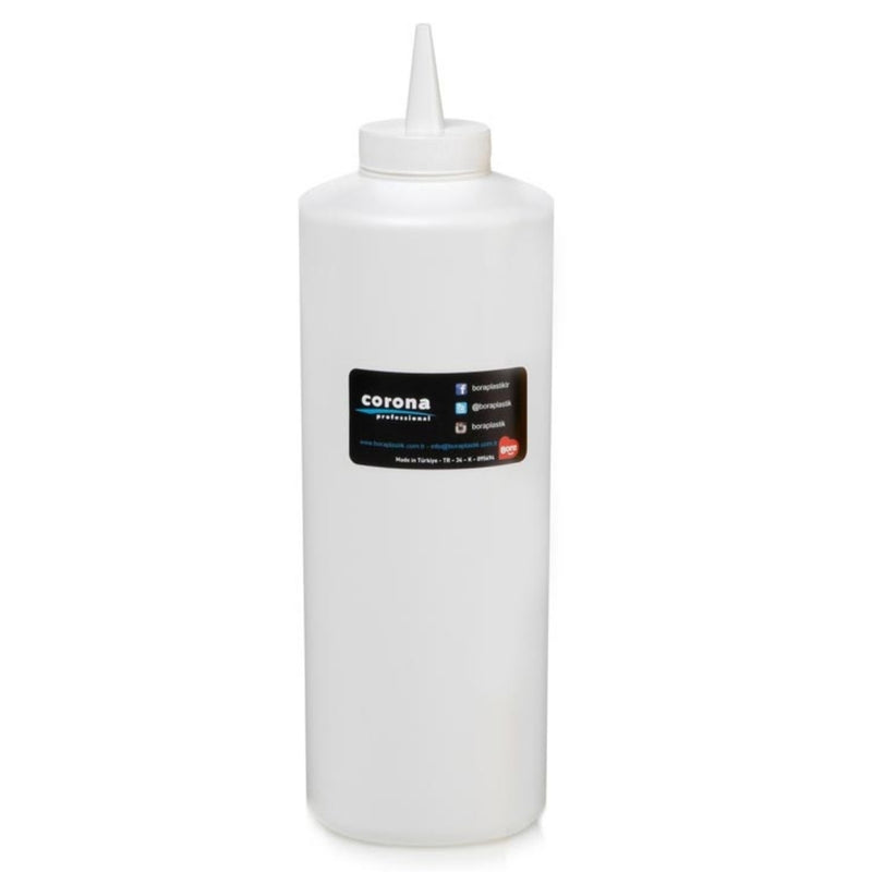 Bora White Plastic Corona Mayonez Bottle 950cc