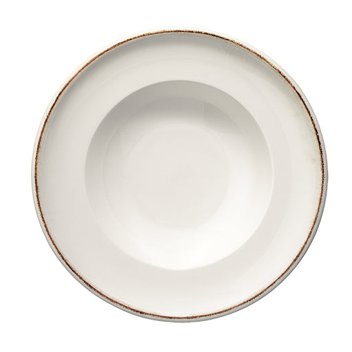 Bonna White Porcelain Retro Deep Plate 30cm